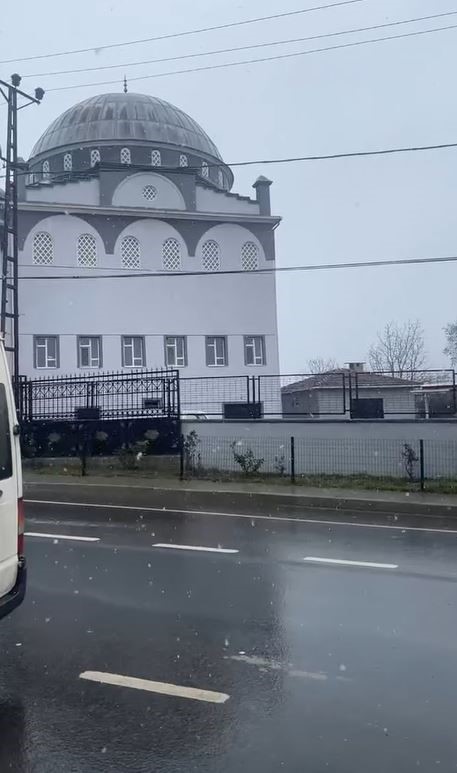 Istanbul'da kar yagısı