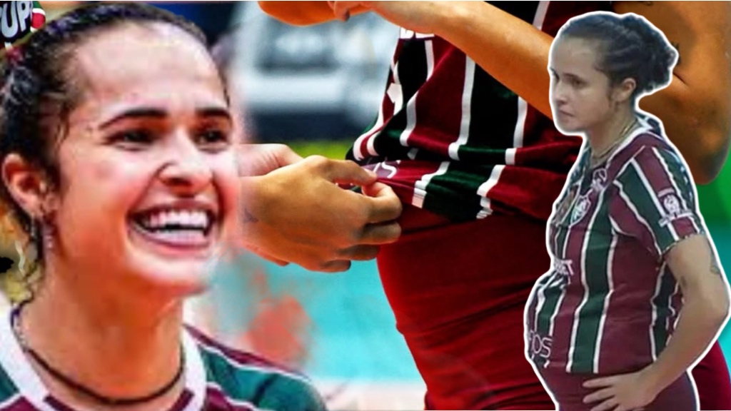 5 aylık hamile voleybolcu maça çıktı: Sosyal medya ayağa kalktı!