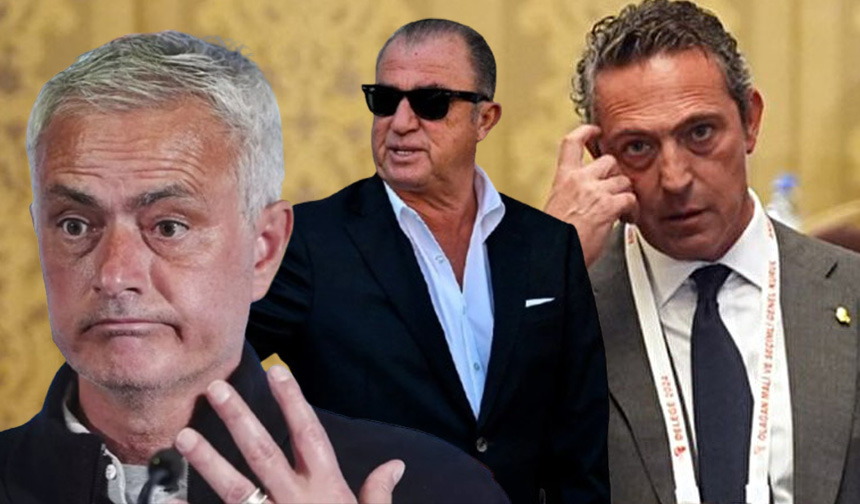 Fatih Terim daha ne yapsın? Mourinho'yu Ali Koç'un elinden kurtardı!