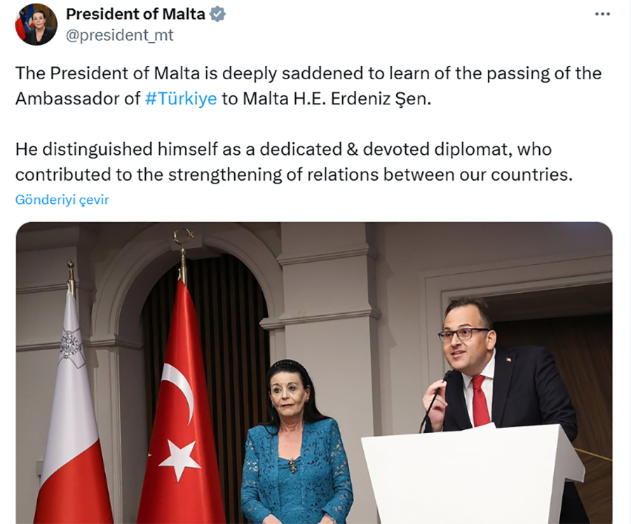 Erdeniz Şen Tweet