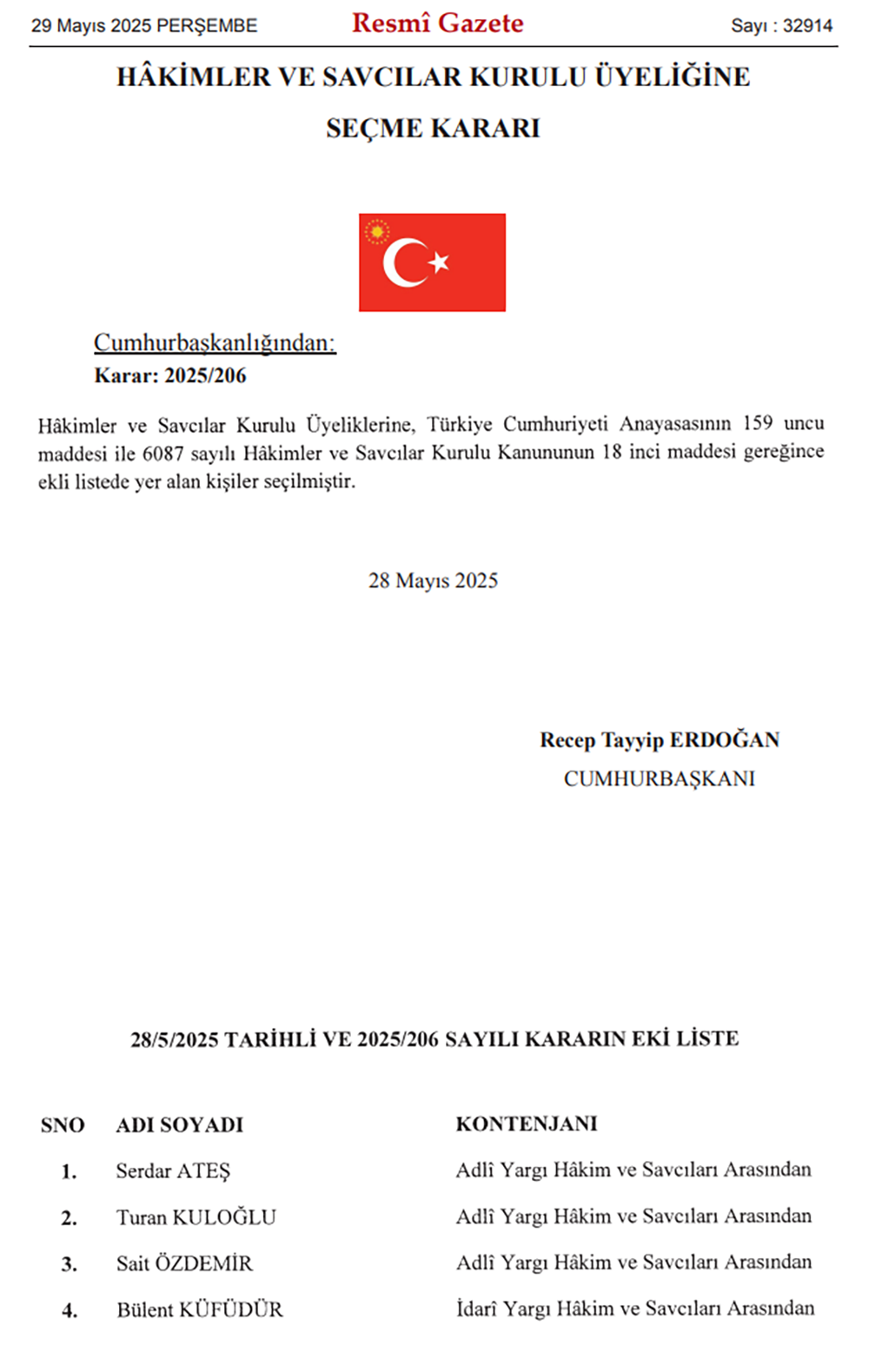 Hsk Atamaları