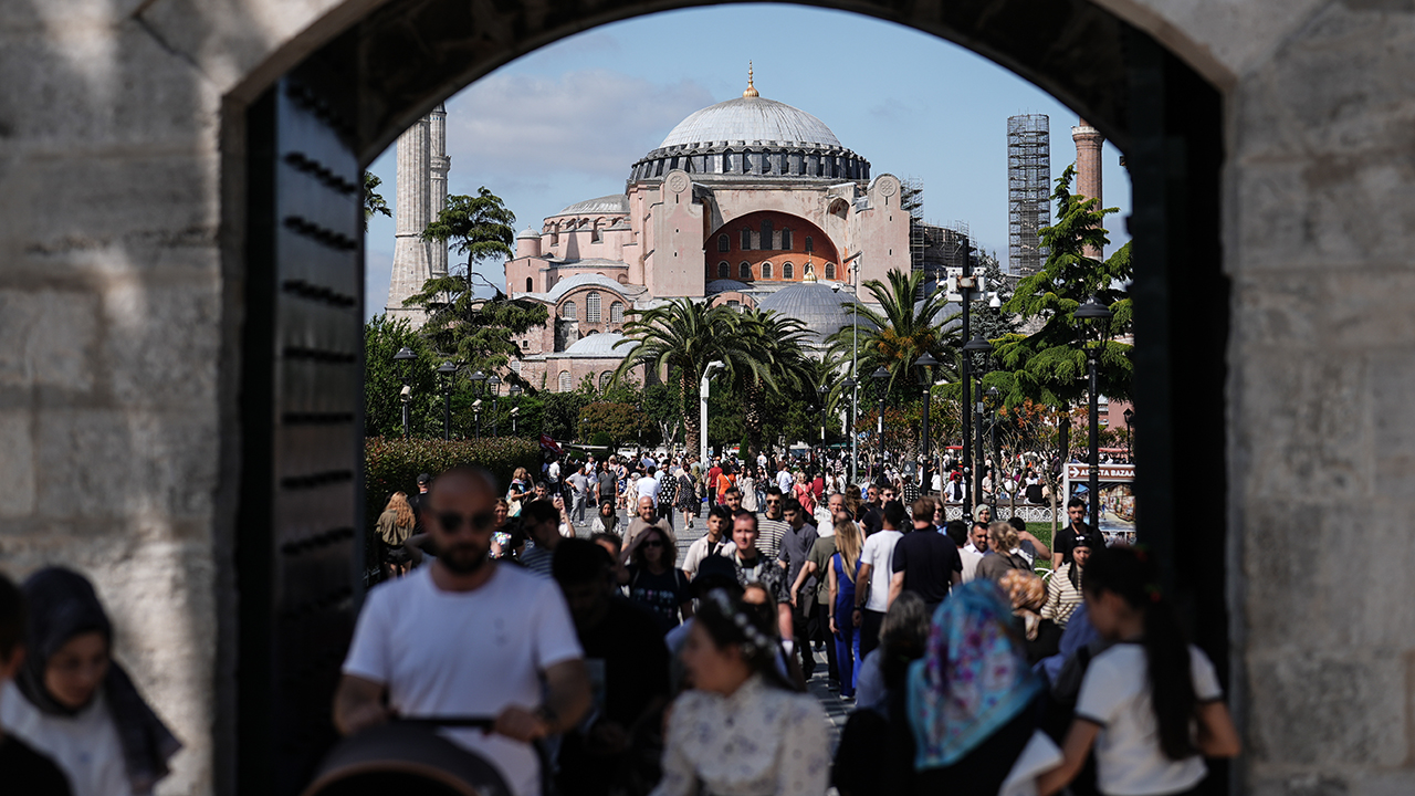 Tarihi Yarımada'da bayram yoğunluğu