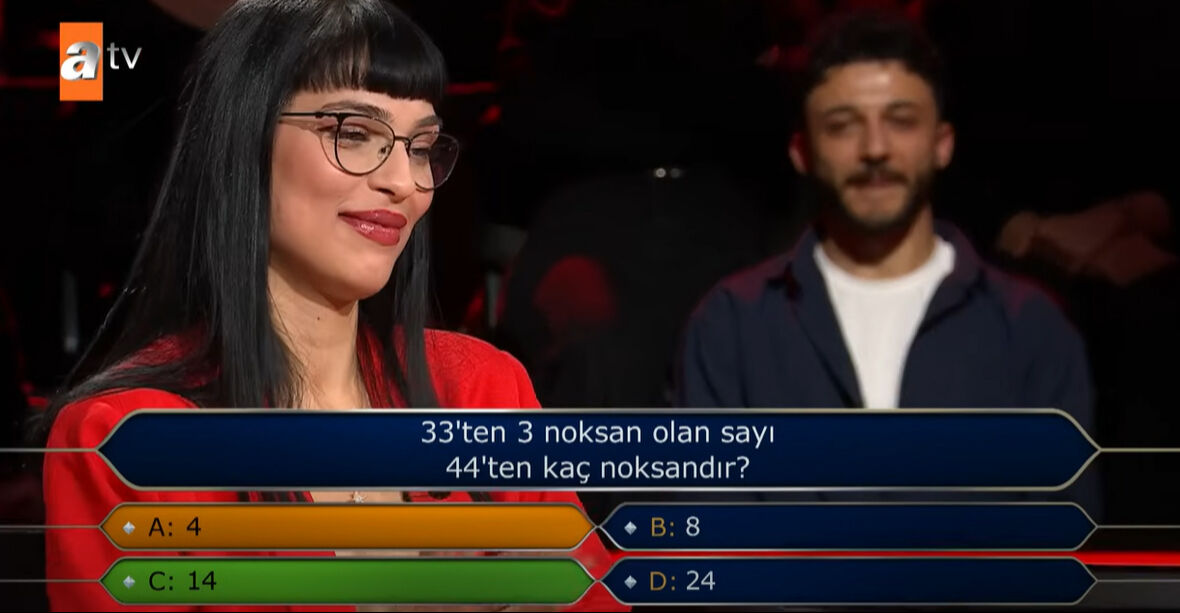 Kim Milyoner Olmak Isterde Yok Artik Dedirten Cevap 4 Soruda 2 Joker Kullandi Matematik Hesabinda Elendi 1750411486197 4