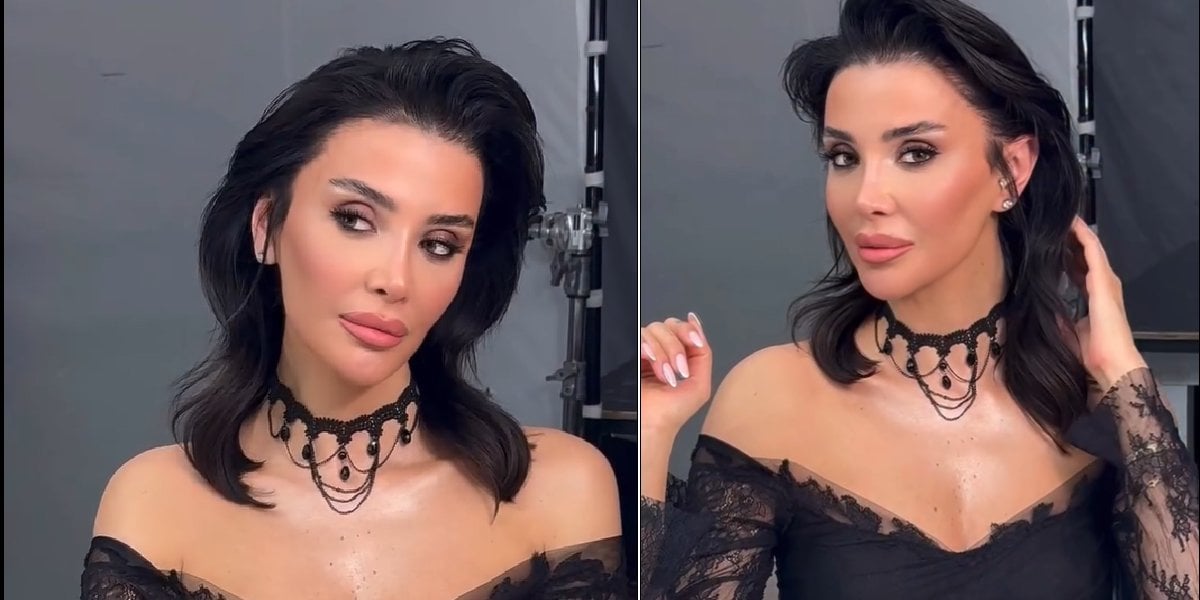 Ozge Ulusoy Saclarini Siyaha Boyadi