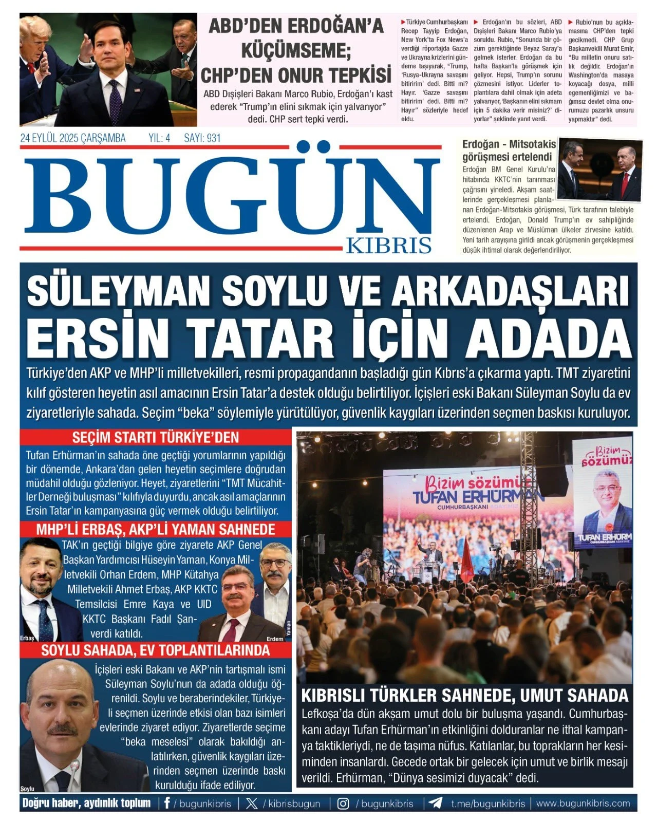 Bugun Kibris 222