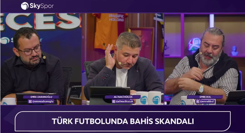 Sky Spor ekranlarında yorumculuk yapan Emre Bol, "Zorbay Küçük, Kuşadası’nda uyuşturucu maddeyle yakalandı. O an yanında olan kız arkadaşı suçu üstleniyor ama yapılan testlerde her ikisinde de uyuşturucu maddeye rastlanıyor ve 5 yıl denetimli serbestlik kararıyla serbest bırakıldı. TFF, bu kişiye 5 yıl daha hakemlik yaptırdı. Bu süreçte de takır takır bahis oynuyor." dedi.