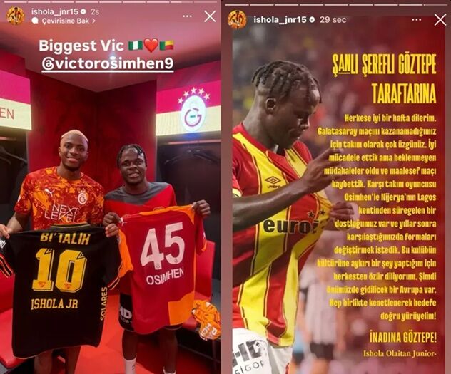 Junior Olaitan Ve Victor Osimhen