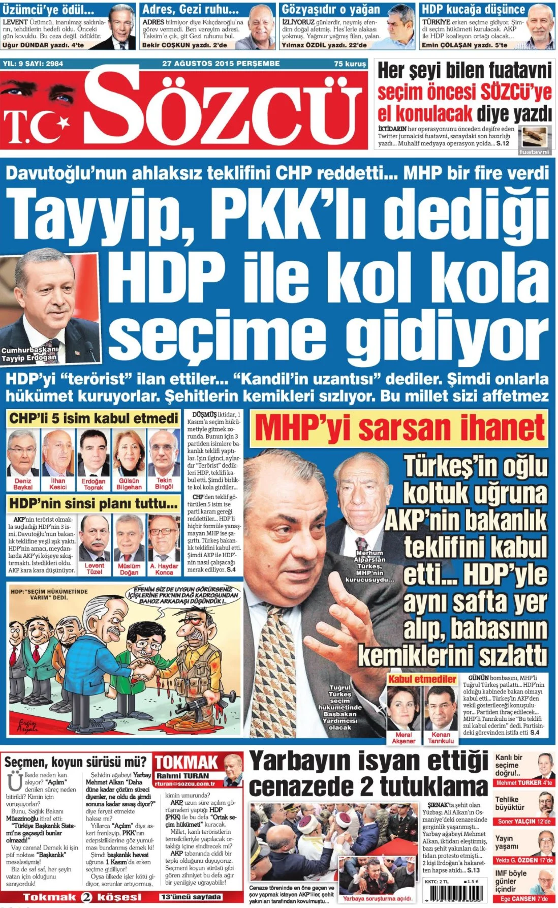 Sozcu 27 08 2015