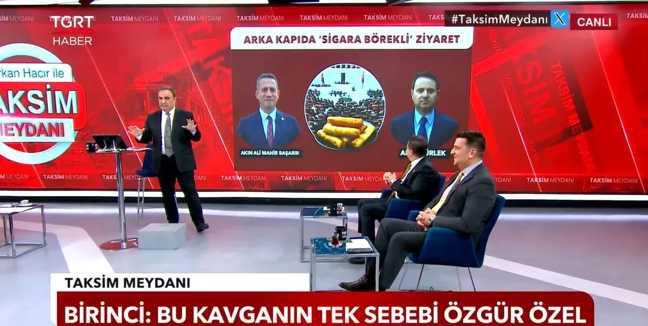 Mecliste Kavga Cikmisti Chpli Ali Mahir Basarir Akin Gurlekle Borek Yiyip Cay Icmis 3281879 202602130005 3