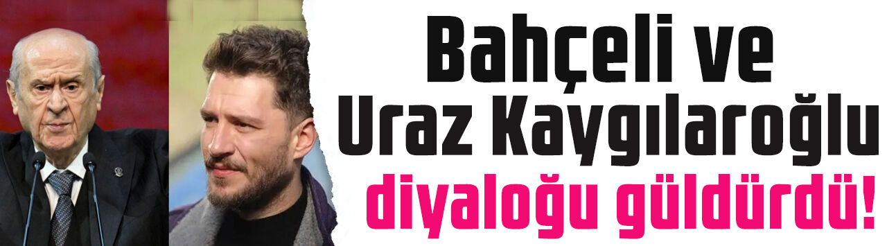 Uraz Kaygılaroğlu ile Devlet Bahçeli arasında güldüren diyalog! Fatih Altaylı'ya o anları anlattı