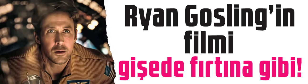 Ryan Gosling’li Project Hail Mary gişede fırtına gibi başladı! 33 milyon dolarla rekor!