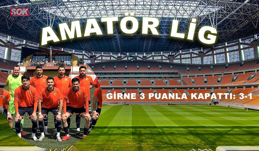 Girne 3 puanla kapattı: 3-1