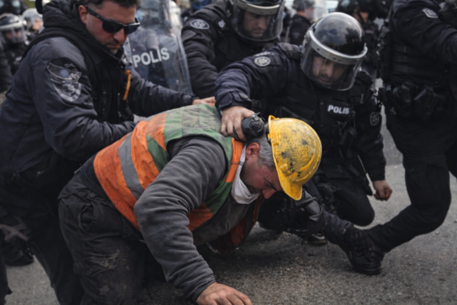 Madenci yine yerde! Türkiye bu görüntüye yabancı değil