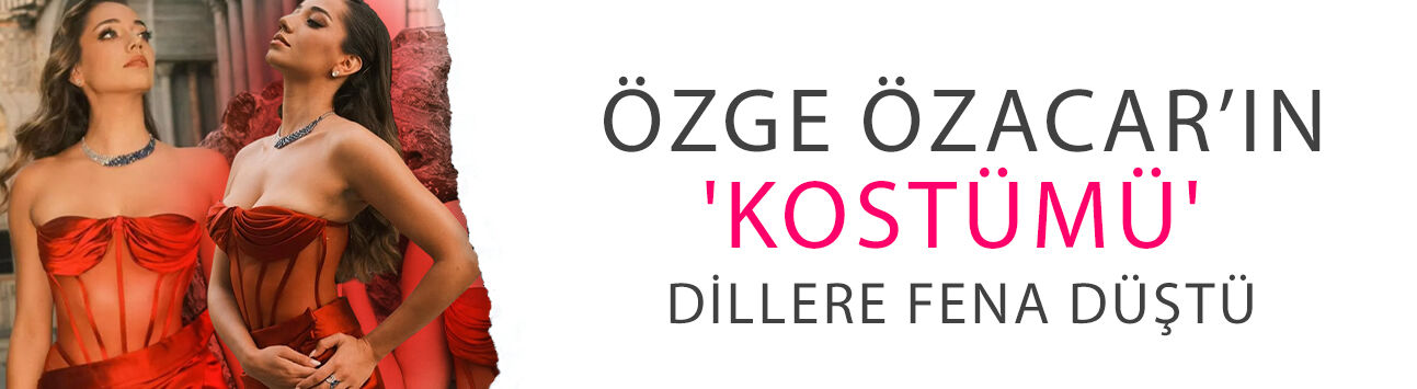 Robert Pattinson’la yan yana gelen Özge Özacar’ın 'Kostümü' dillere fena düştü!