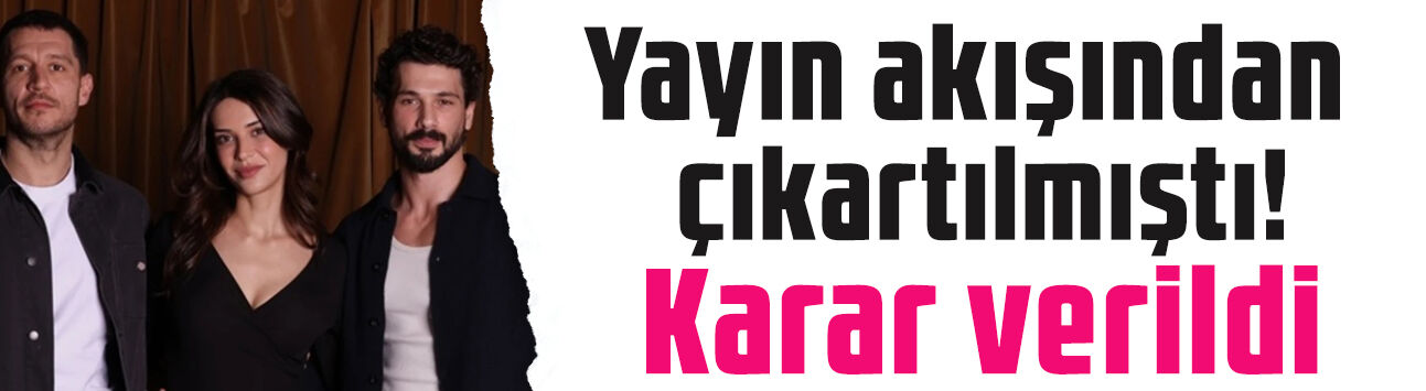 Okul saldırılarının ardından yayın akışından çıkartılmıştı: Yeraltı dizisi için karar verildi!