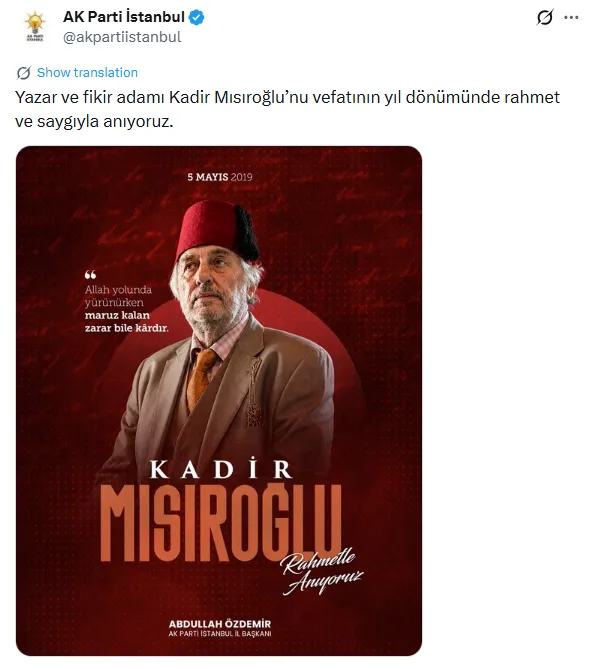 Akp Tweet