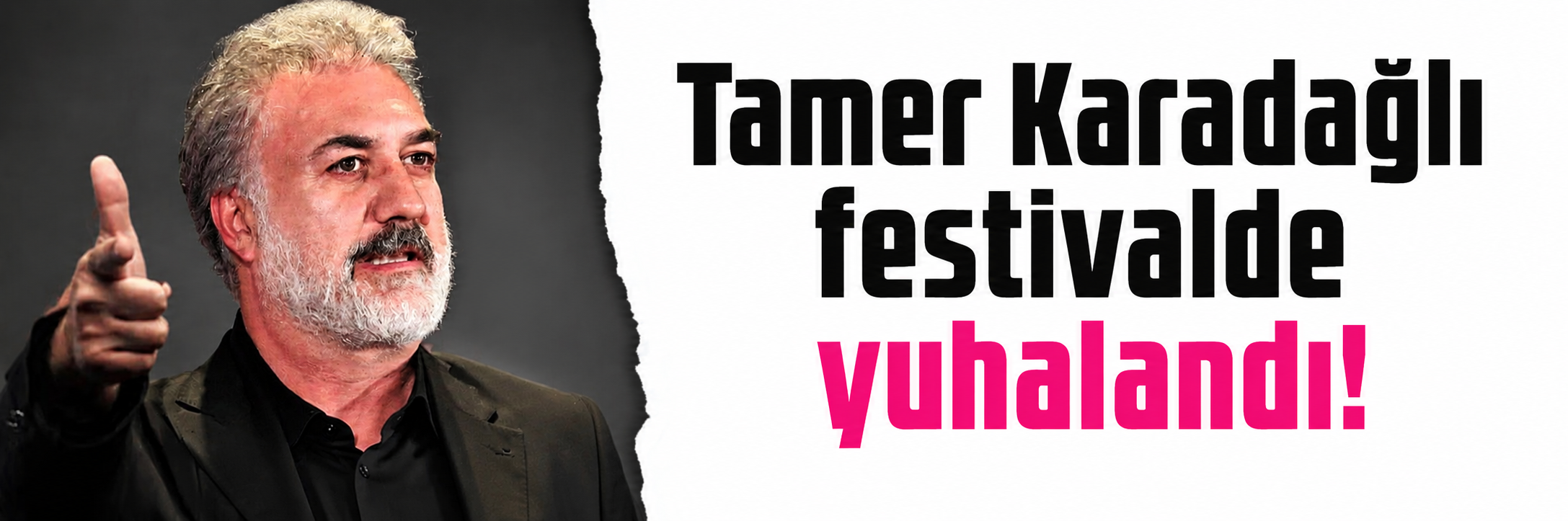 Tamer Karadağlı'ya büyük şok: Festival açılışında yuhalandı