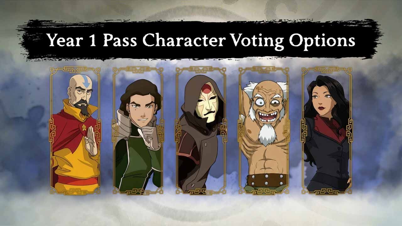 Avatar Legends The Fighting Game Year 1 Pass Voting