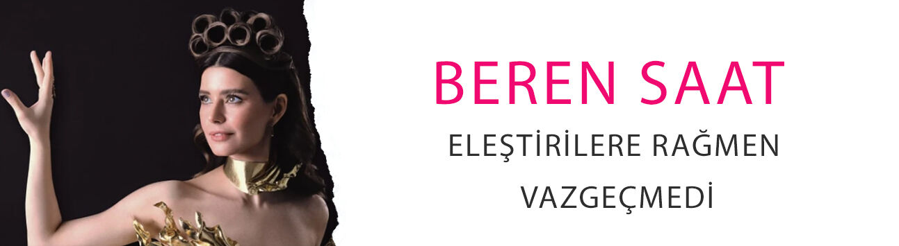 Beren Saat eleştirilere rağmen vazgeçmedi! İlk albümünü çıkardı