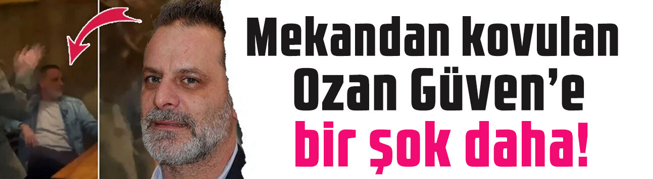 Gittiği mekandan kovulmuştu: Ozan Güven'e bir şok daha! Oyunları iptal edildi