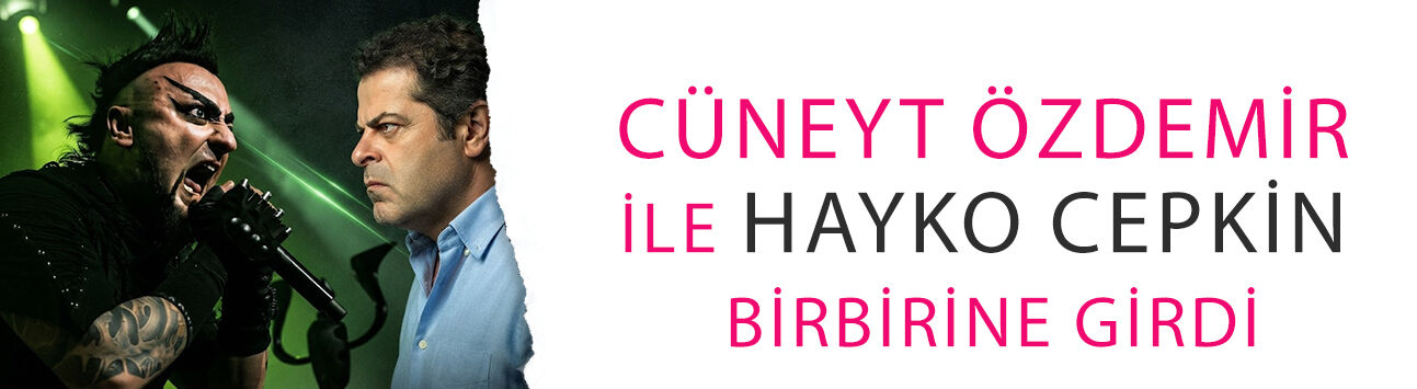 Ünlü gazeteci ve ünlü müzisyen karşı karşıya: Cüneyt Özdemir ile Hayko Cepkin birbirine girdi!