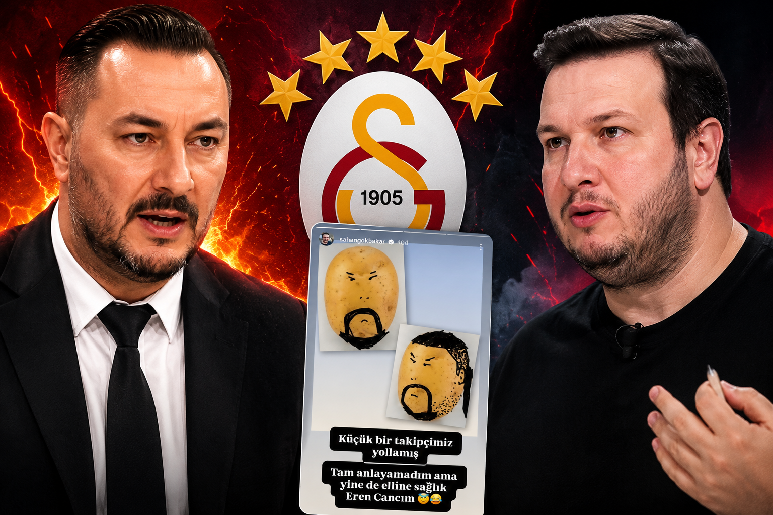 Şahan Gökbakar ile Necati Ateş Galatasaray için birbirine girdi: Aral Şimşir kavgası büyüdü
