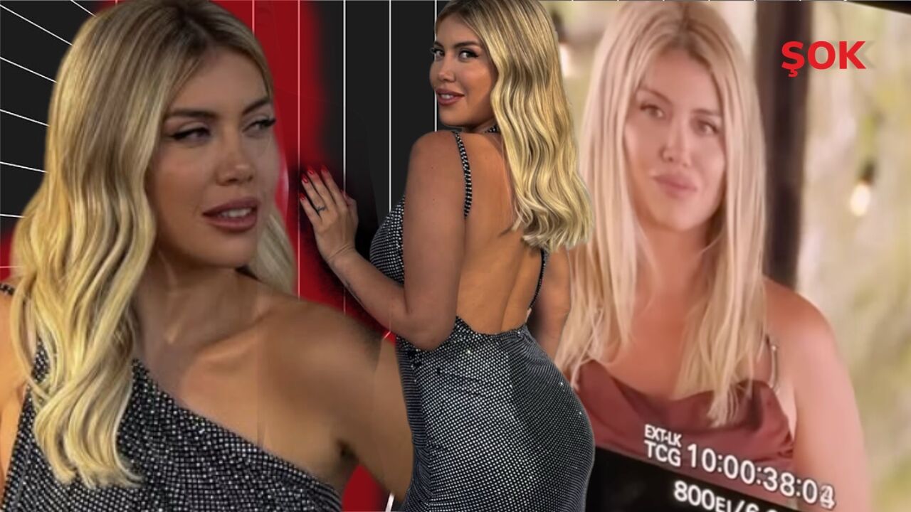 Wanda Nara kendi rezaletini sete taşıdı! Mahkemelik aşk kraliçesi şimdi böyle sevgi dağıtıyor