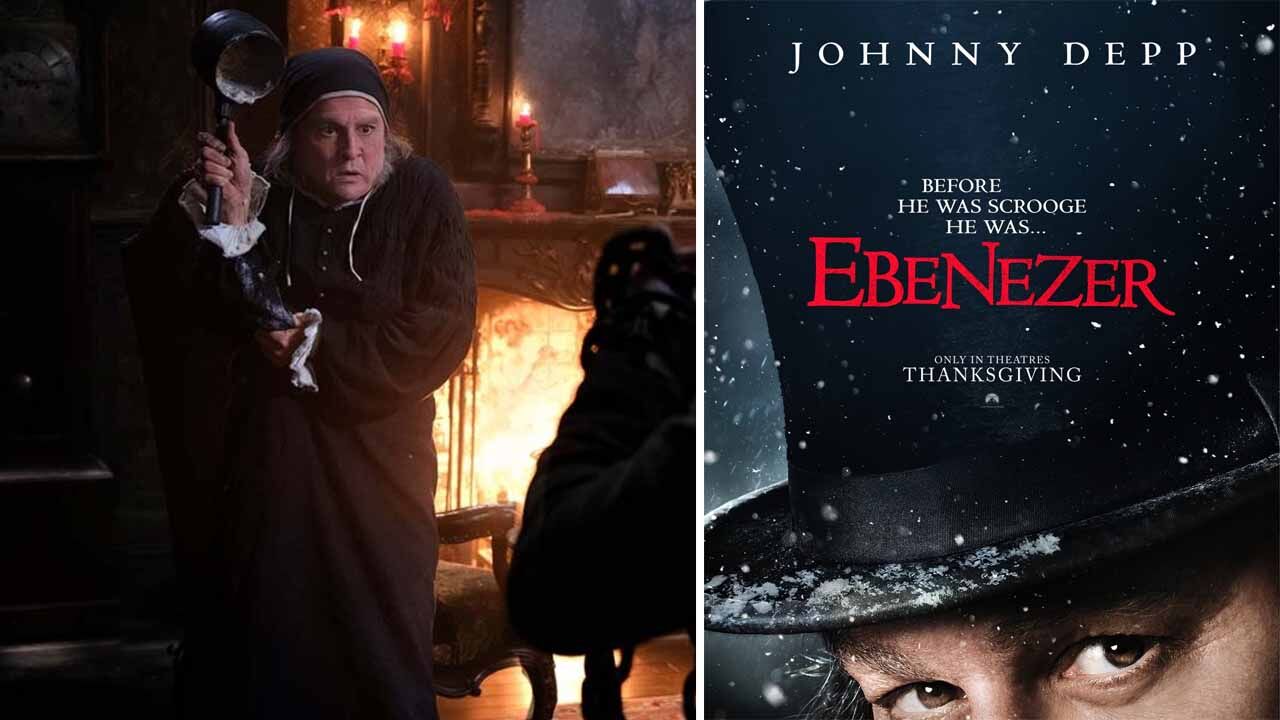 Ebenezer A Christmas Carol Poster Johnny Depp