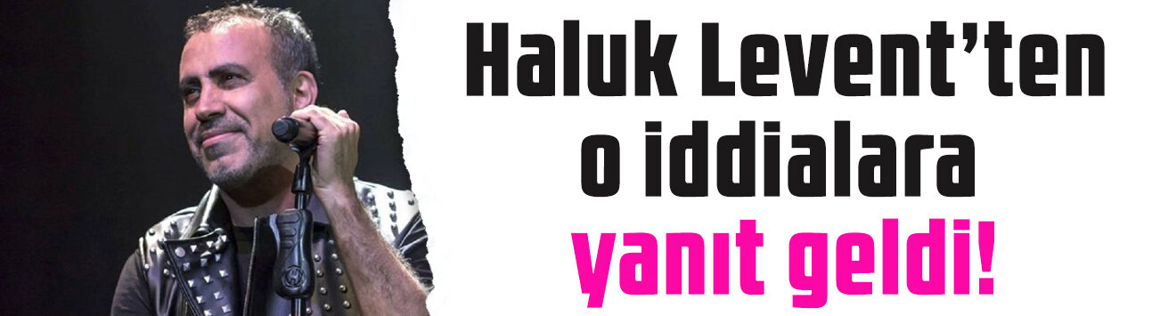 Haluk Levent'ten uyuşturucu iddialarına yanıt geldi! 'Sigara dahi kullanmadım'