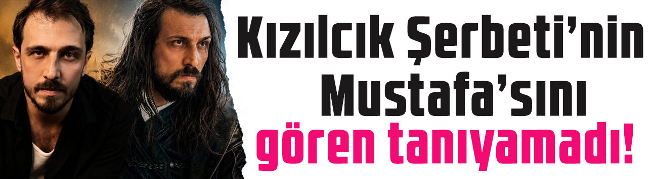 Kızılcık Şerbeti'nin Mustafa'sını gören tanıyamadı: Emrah Altıntoprak'tan şaşırtan değişim!