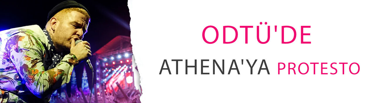 ODTÜ'de Athena'ya protesto! Gökhan Özoğuz ne olduğunu anlayamadı!