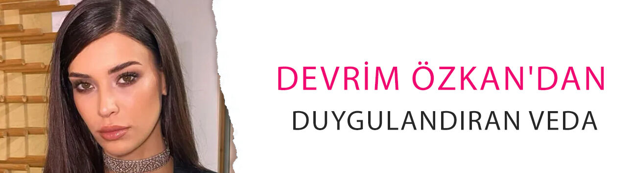 Basın toplantısında acı haberi almıştı: Devrim Özkan'dan duygulandıran veda!