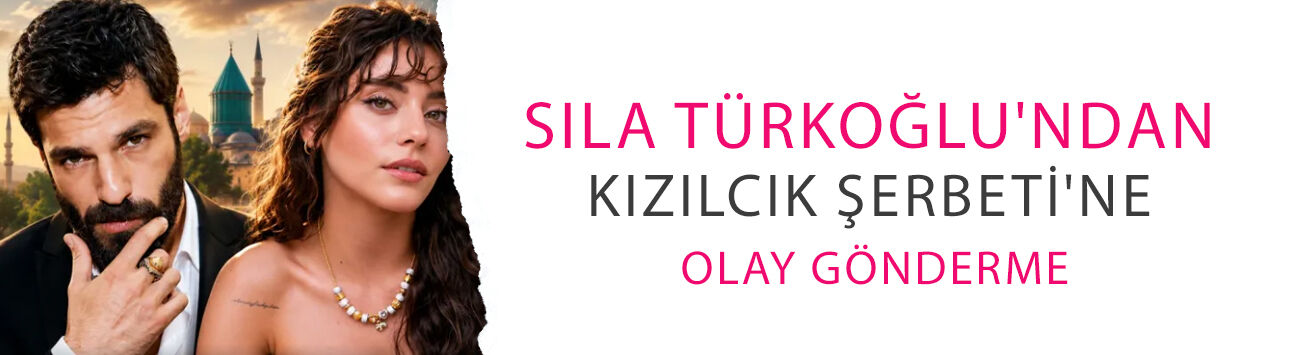 Sıla Türkoğlu'ndan Kızılcık Şerbeti'ne olay gönderme: Serkan Çayoğlu kahkahayı bastı