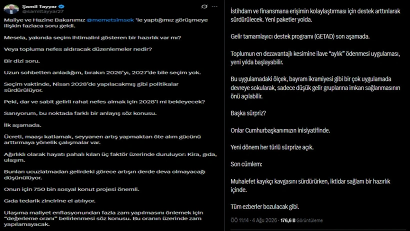 Mehmet Simsekin Hazirlandigi Secim 4Znx