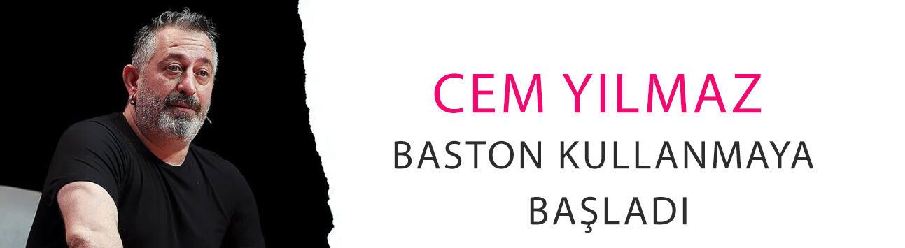 Cem Yılmaz baston kullanmaya başladı! Sosyal medya yıkıldı: 'Ahı tuttu'