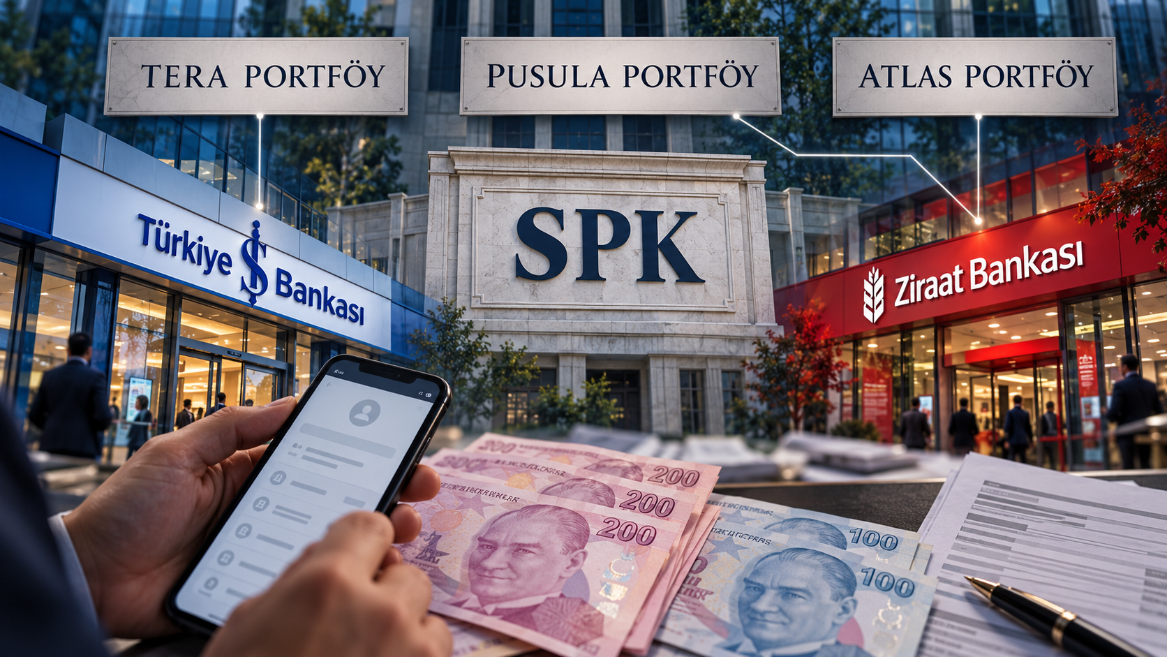 SPK tüm detayları açıkladı: Tera, Pusula ve Atlas fonlarında para nasıl ödenecek?