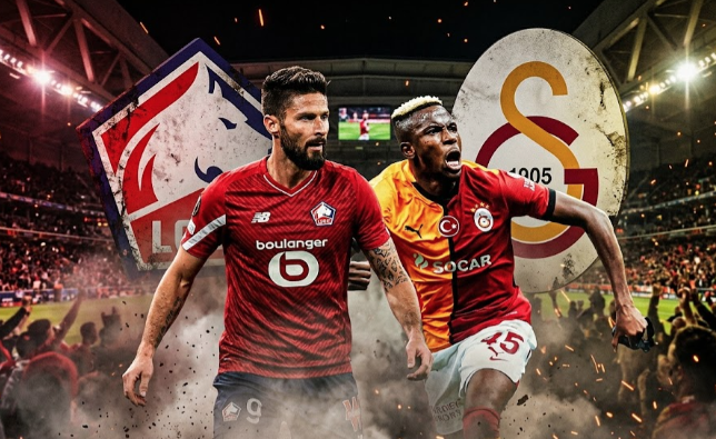 Galatasaray'dan Avrupa'da gövde gösterisi: Sarı-Kırmızılılar Lille'i 4 golle dağıttı!