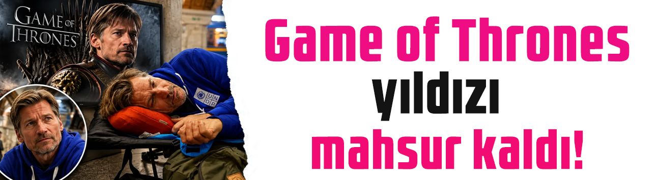 Game of Thrones yıldızı Ukrayna'da panik içinde! Metro istasyonuna sığınıp orada uyudu